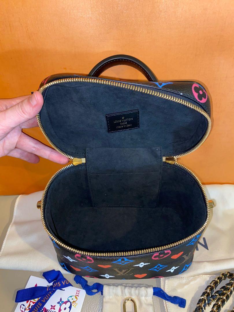 Louis Vuitton Game On Vanity Case bag Black Rare!