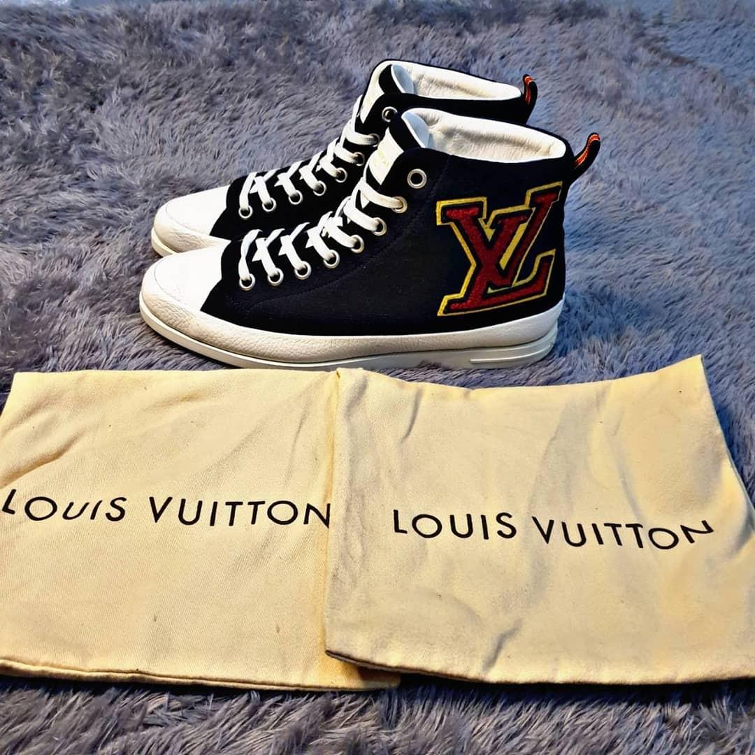 Louis Vuitton Fastball  High top sneakers, Converse high top