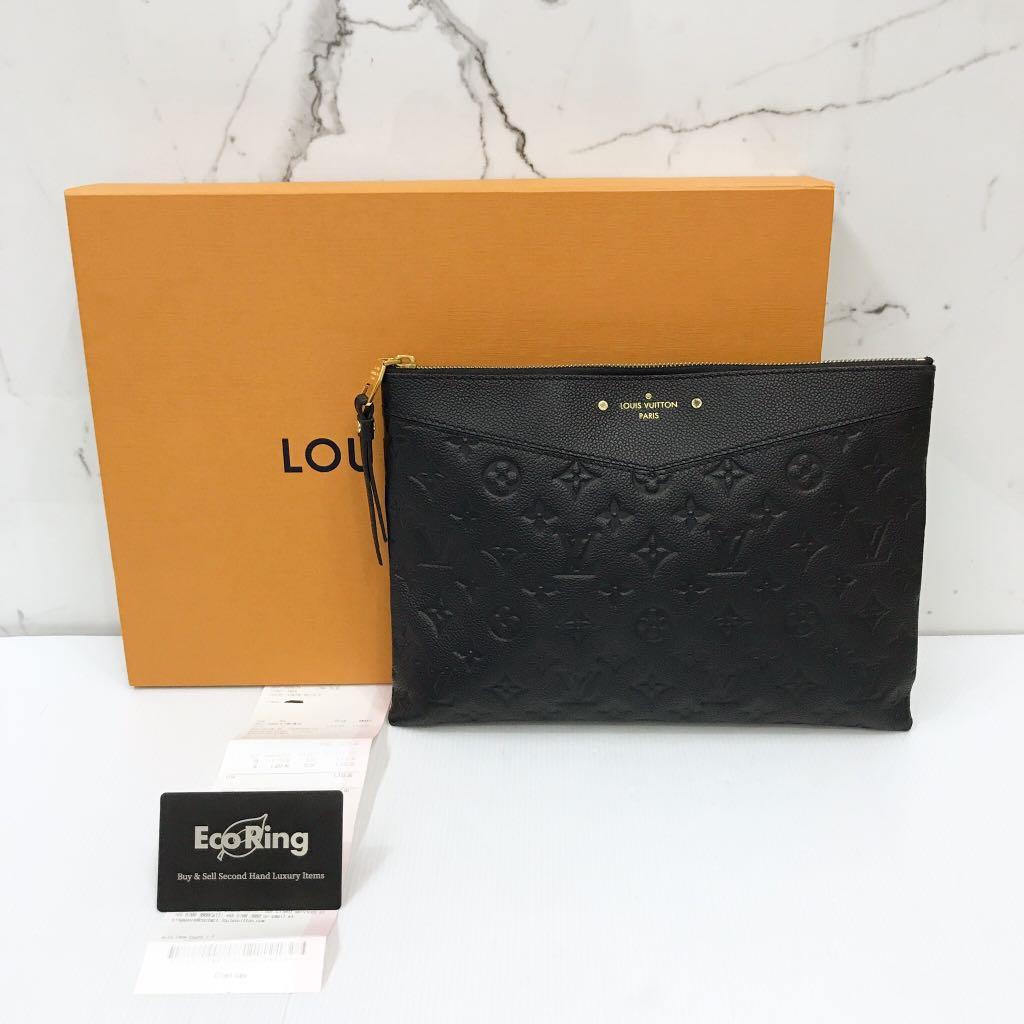 Authentic Louis Vuitton Black Empreinte Twice Crossbody Bag LV, Luxury,  Bags & Wallets on Carousell