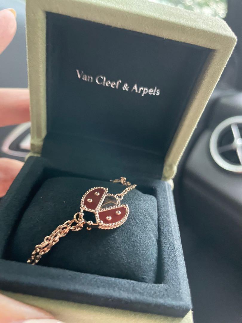 Van cleef shop ladybug bracelet