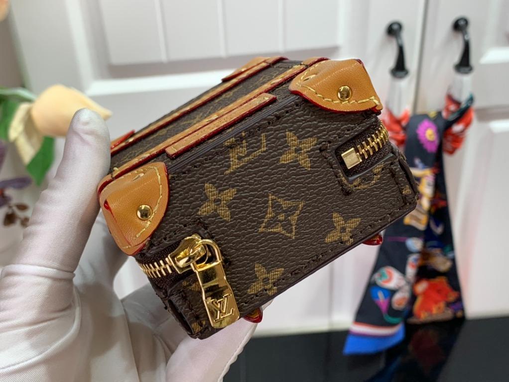 LV SOFT TRUNK BACKPACK BAG CHARM AND KEY HOLDER, Luxury, Bags & Wallets on  Carousell