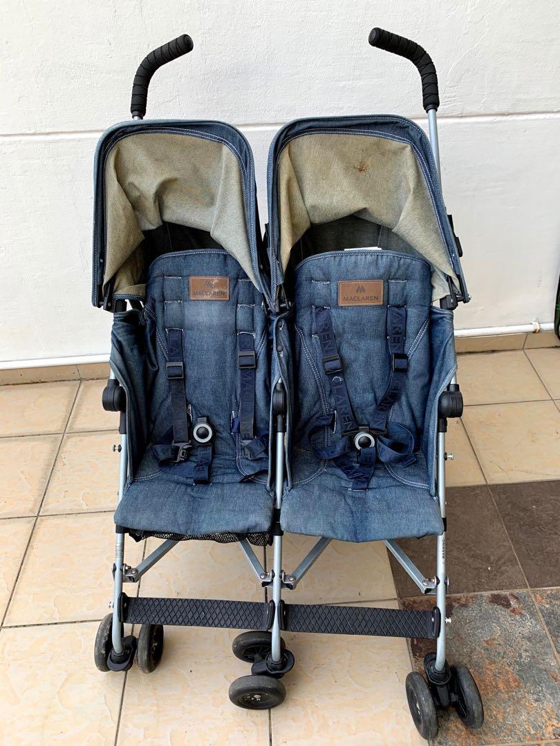 maclaren double umbrella