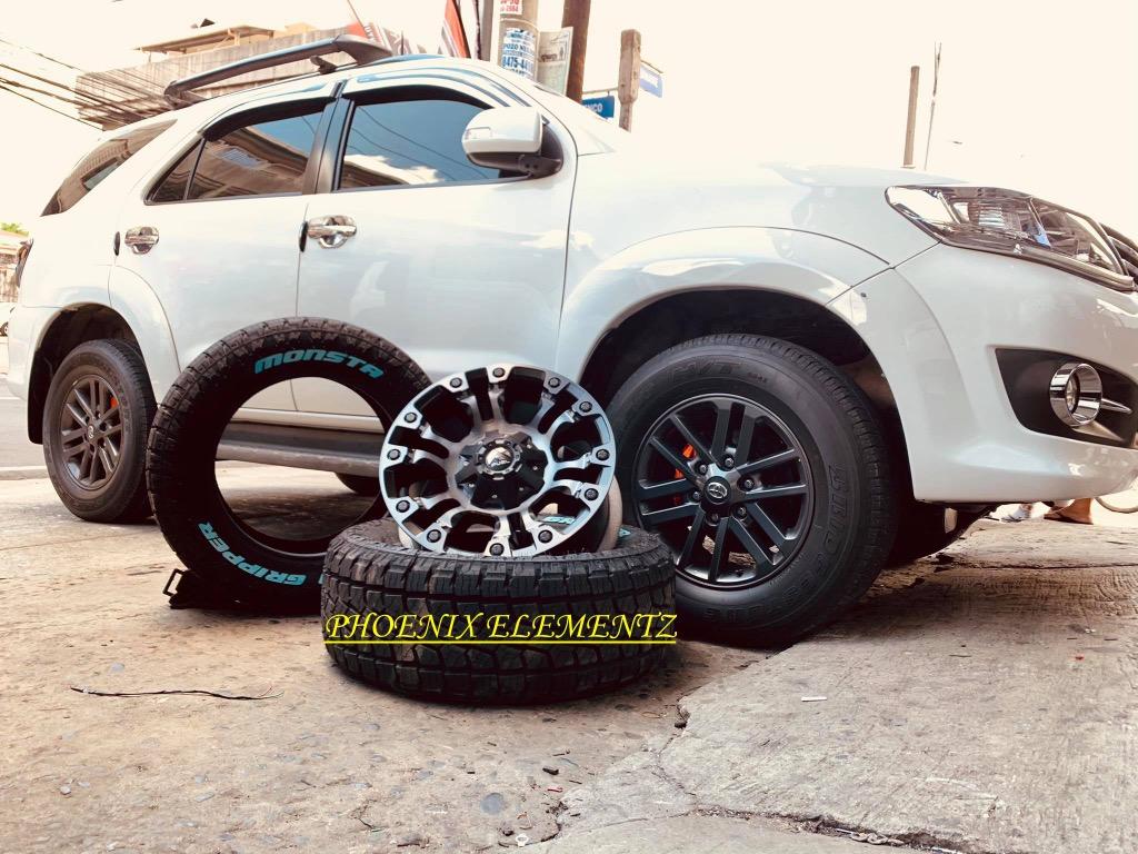 Mags Fuel Vapor 18 Inch Monsta Tires Car Parts Accessories Mags And Tires On Carousell