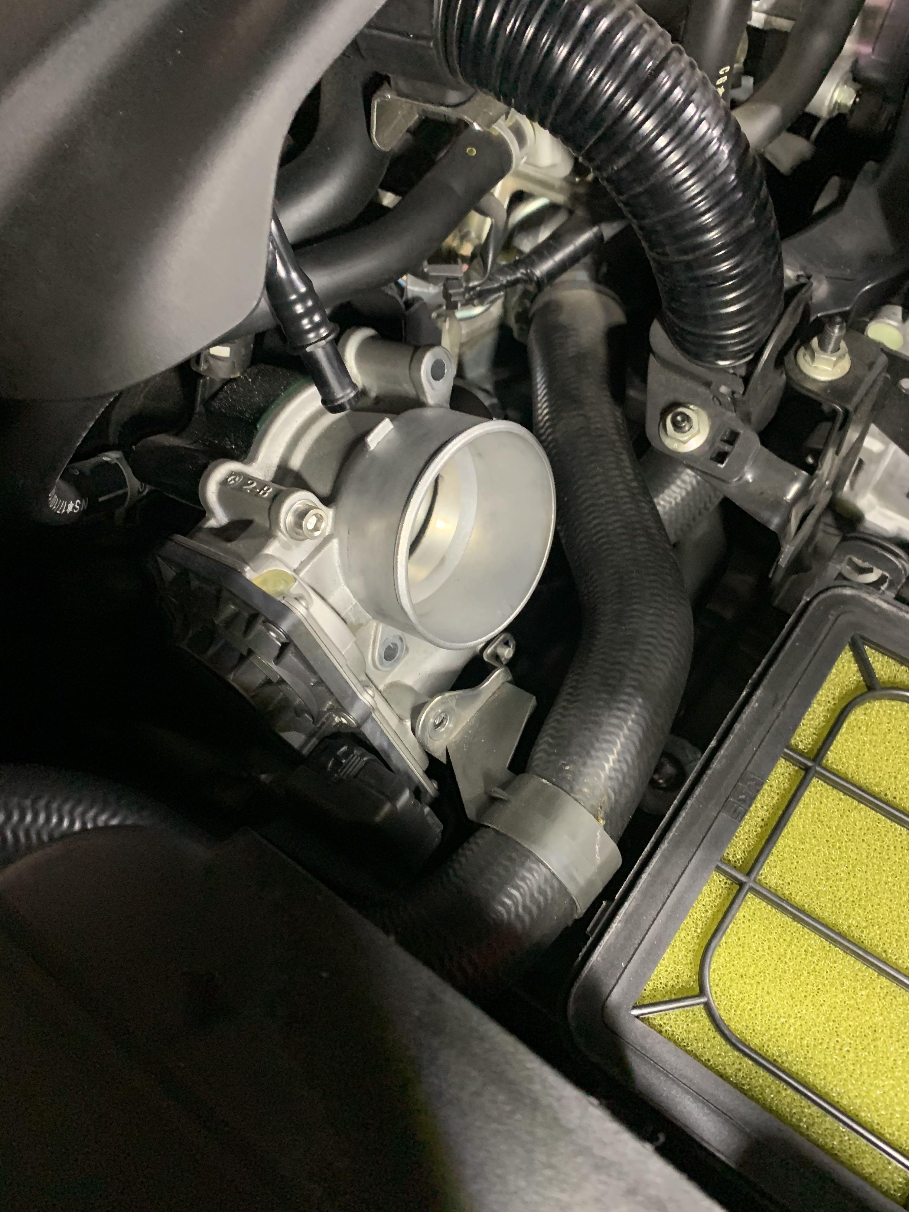 Mazda 2.0L to 2.5L throttle body conversion upgrade kit Throttle body