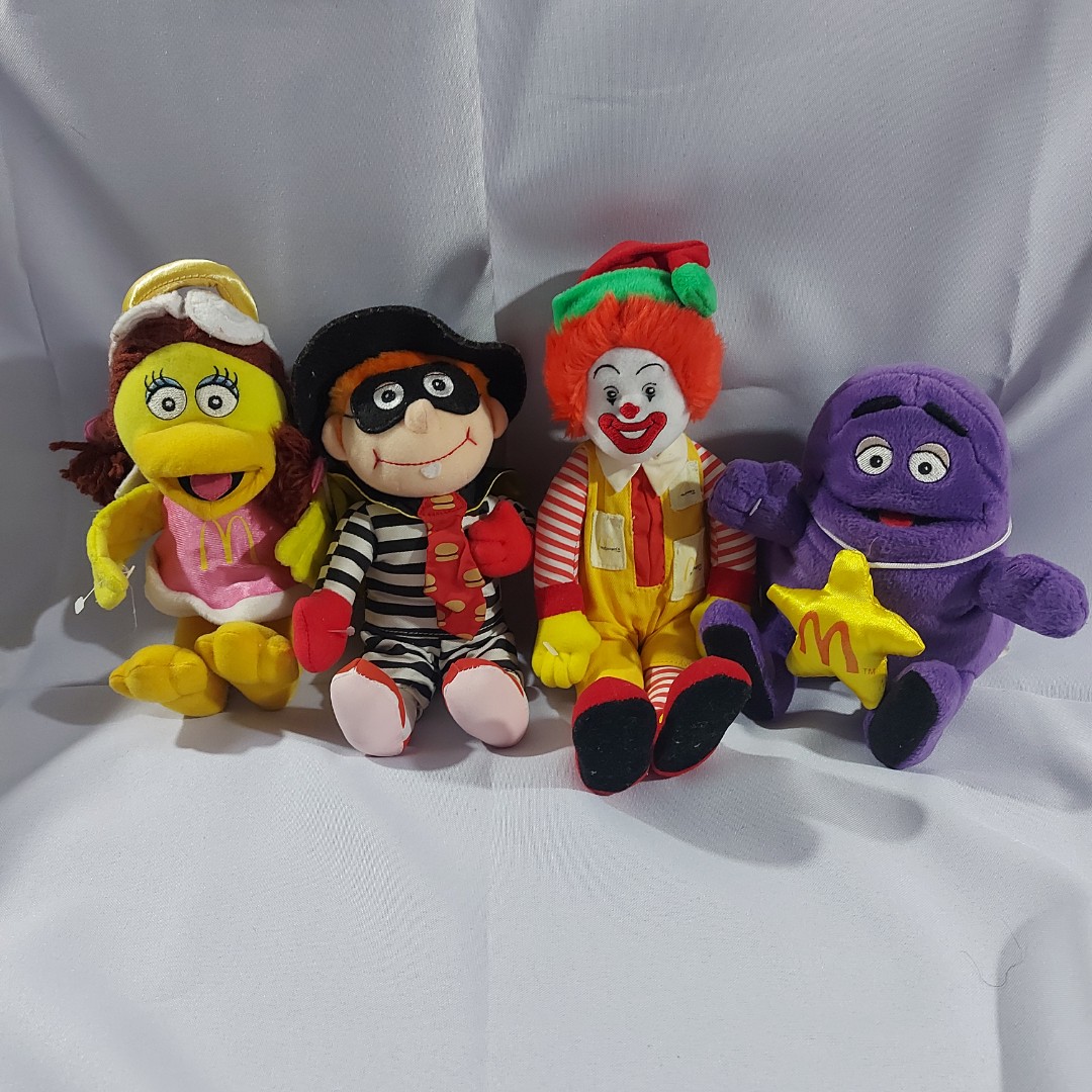 Mcdonalds plush sale