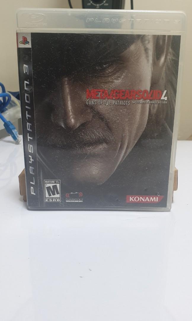 Metal Gear Solid 4 (Sony ps3) (Category: PlayStation) located in Quezon City. Submitted by itemsforadoption (Listing ID 1087530289, Image 1). Description: Rfs: Its still quarantine and I'm decluttering a lot of my purchases. Been impulse buying a lot. In a way I'm buying and selling Step into the sneaking shoes of Snake once more. Game is in good condition and comes with manual Ps: I have over 100+ listings, if you're interested just check my pro