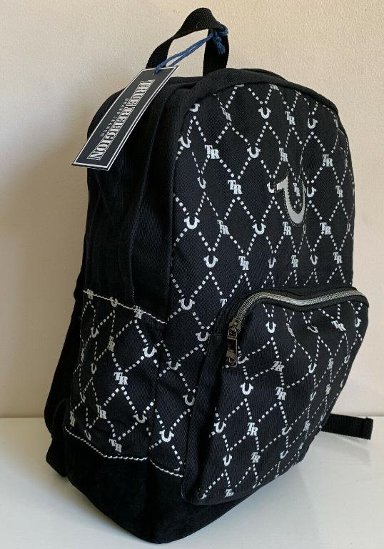 True religion outlet monogram backpack