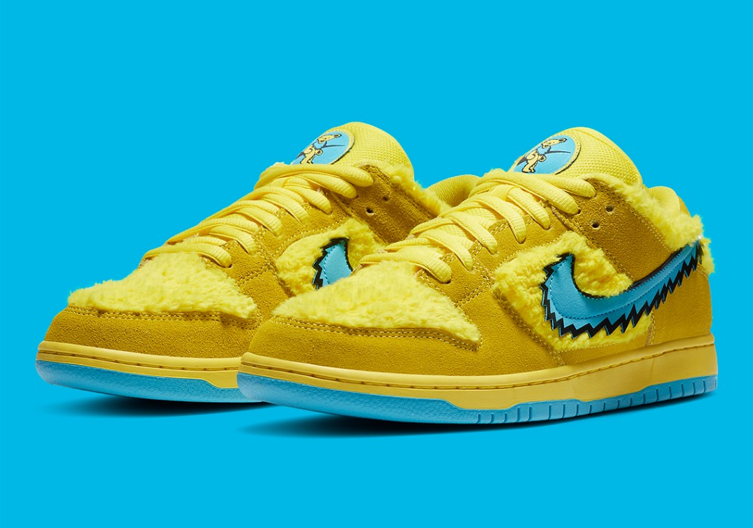 Nike SB Dunk Low Grateful Dead Yellow
