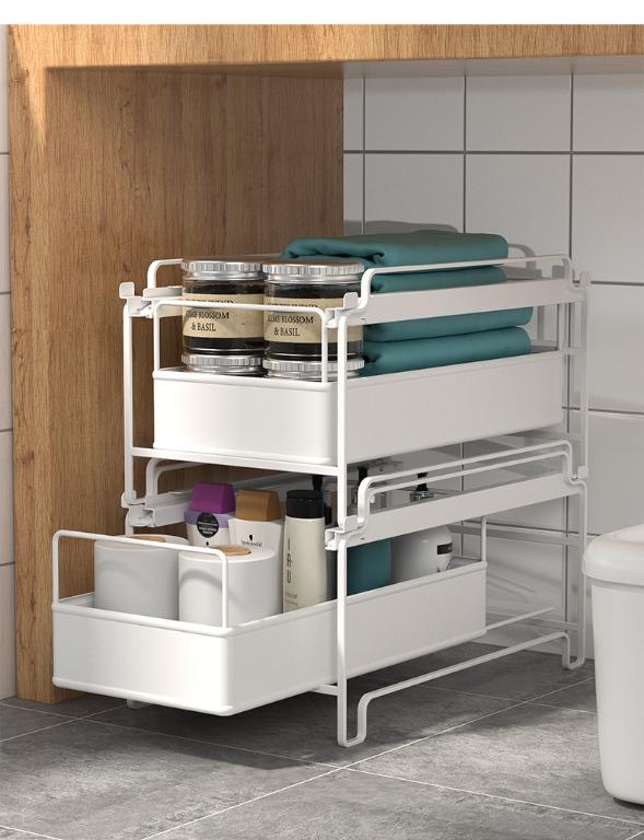 ODOROKU Stackable Drawer Rack Pull Out Storage Drawer Stackable Design ...