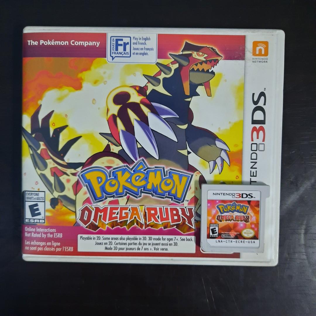 Pokemon Omega Ruby Nintendo 3ds 2ds Games Video Gaming Video Games Nintendo On Carousell