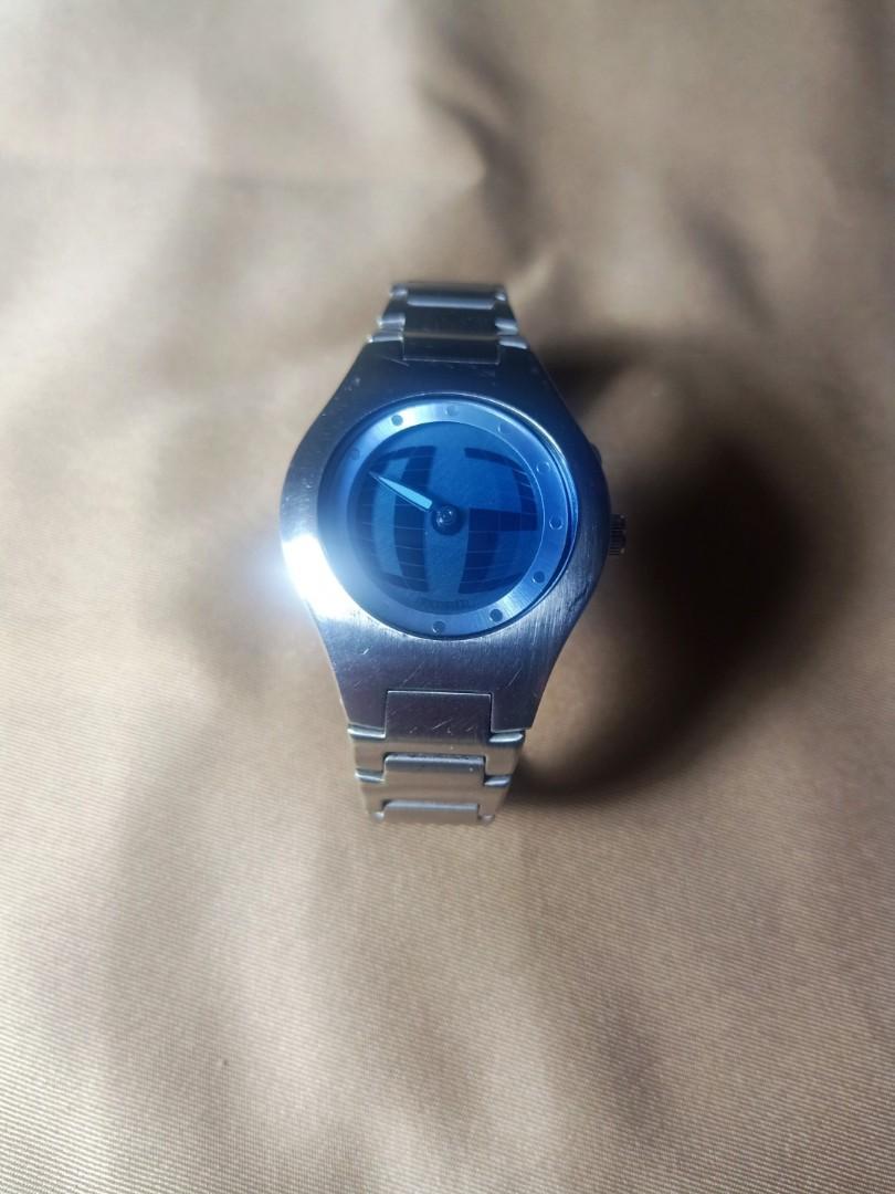 ✨Preloved Fossil Big Tic ori✨, Fesyen 