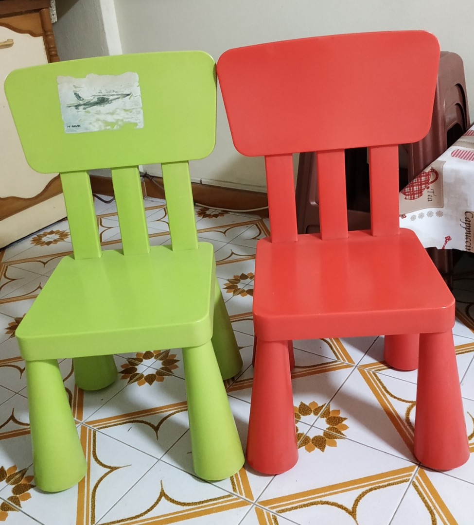 (Free) Preowned IKEA Children Chairs, Babies & Kids, Baby Nursery