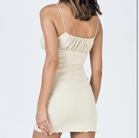 slow dancing mini dress princess polly Princess polly slow dancing mini dress white