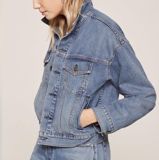 Reformation jean jacket sale
