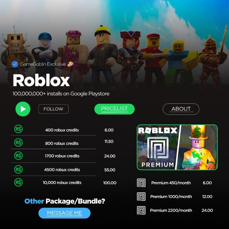 Roblox Robux Topup Roblox Topup Roblox Roblox Robux Robux Topup Robux Video Gaming Gaming Accessories Game Gift Cards Accounts On Carousell - roblox 10000 robux gift card