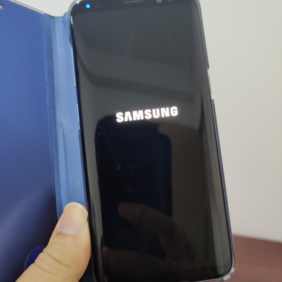 Samsung Galaxy S8 green screen FAULTY ROSAK, Mobile Phones & Gadgets