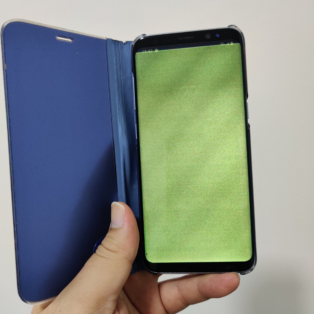 Samsung Galaxy S8 green screen FAULTY ROSAK, Mobile Phones & Gadgets