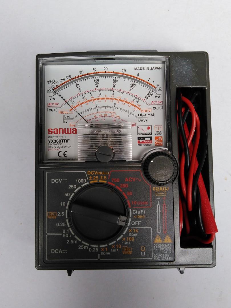 sanwa YX360TRF multimeter (made in Japan), Computers & Tech, Printers