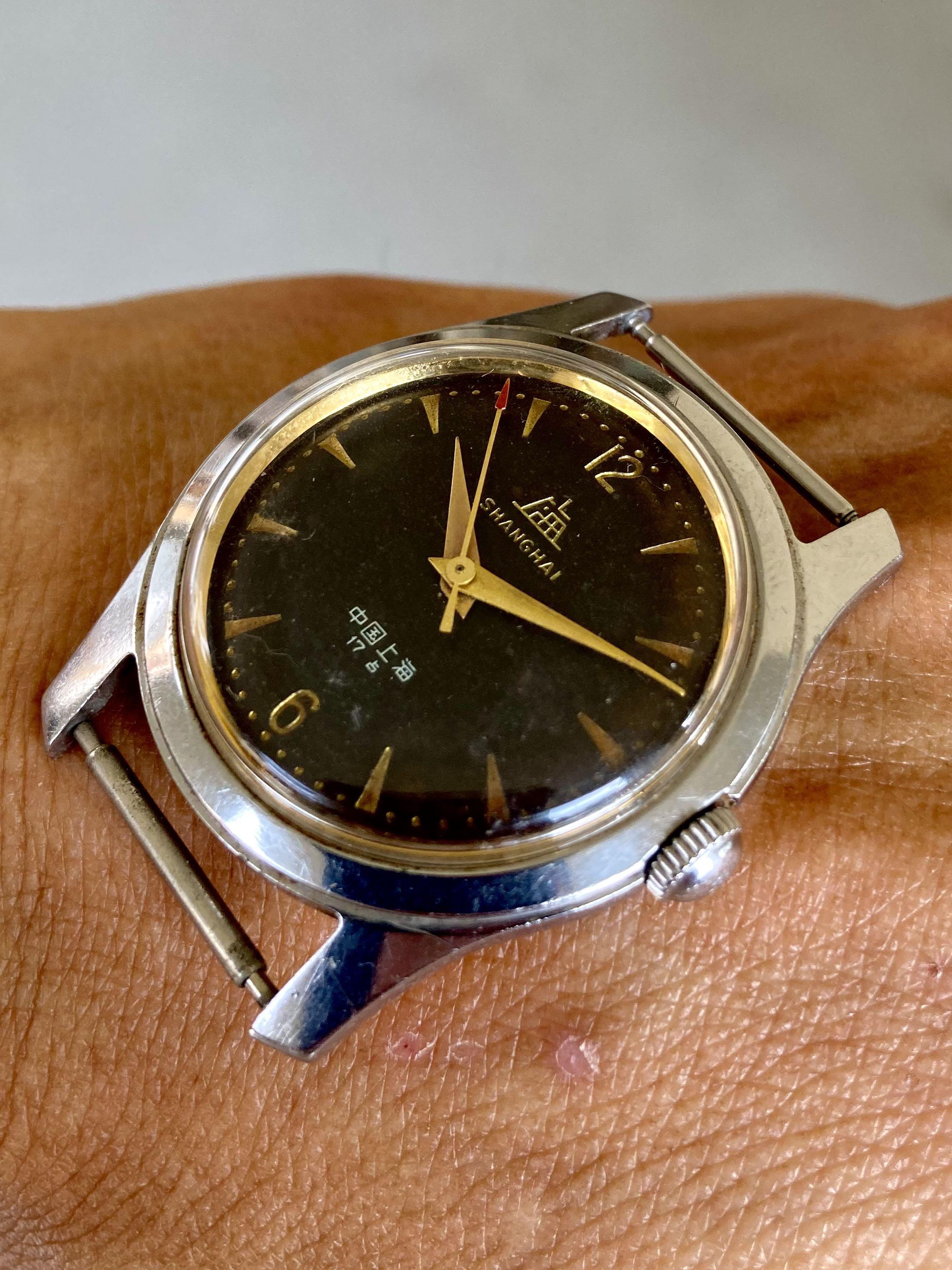 Shanghai Watch Hand Wind Mechanical Watch Explorer Datejust style Retro