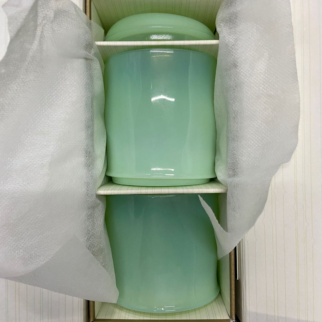 Lalique France - Vase Languedoc Cristal Verre Emeraude - XXe siècle - N