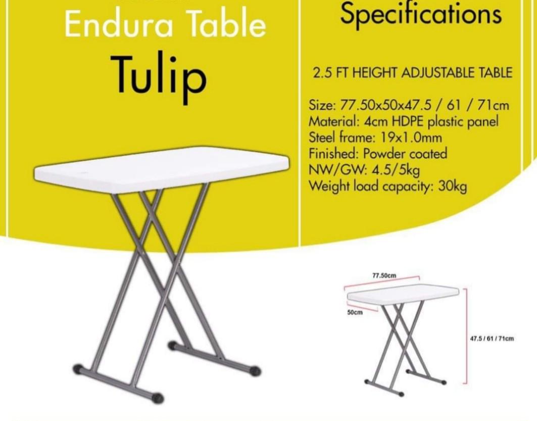 Space Saver Table Adjustable Height (Category: Tables & Sets) located in Quezon City. Submitted by mf143 (Listing ID 1087653433, Image 2). Description: Same day shipping Perfect Minimalist Adjustable Height / Folding Table Guaranteed Durability Location; Project 7, QC.