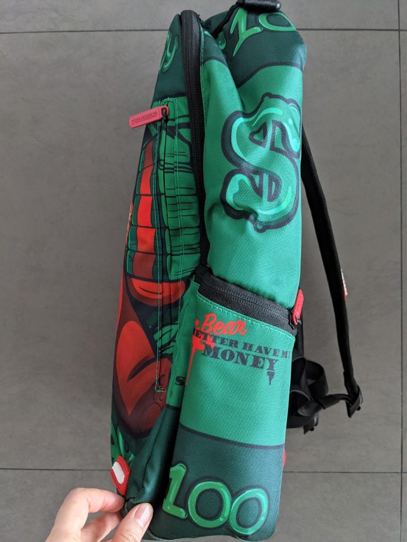 Sprayground evil money backpack cheap
