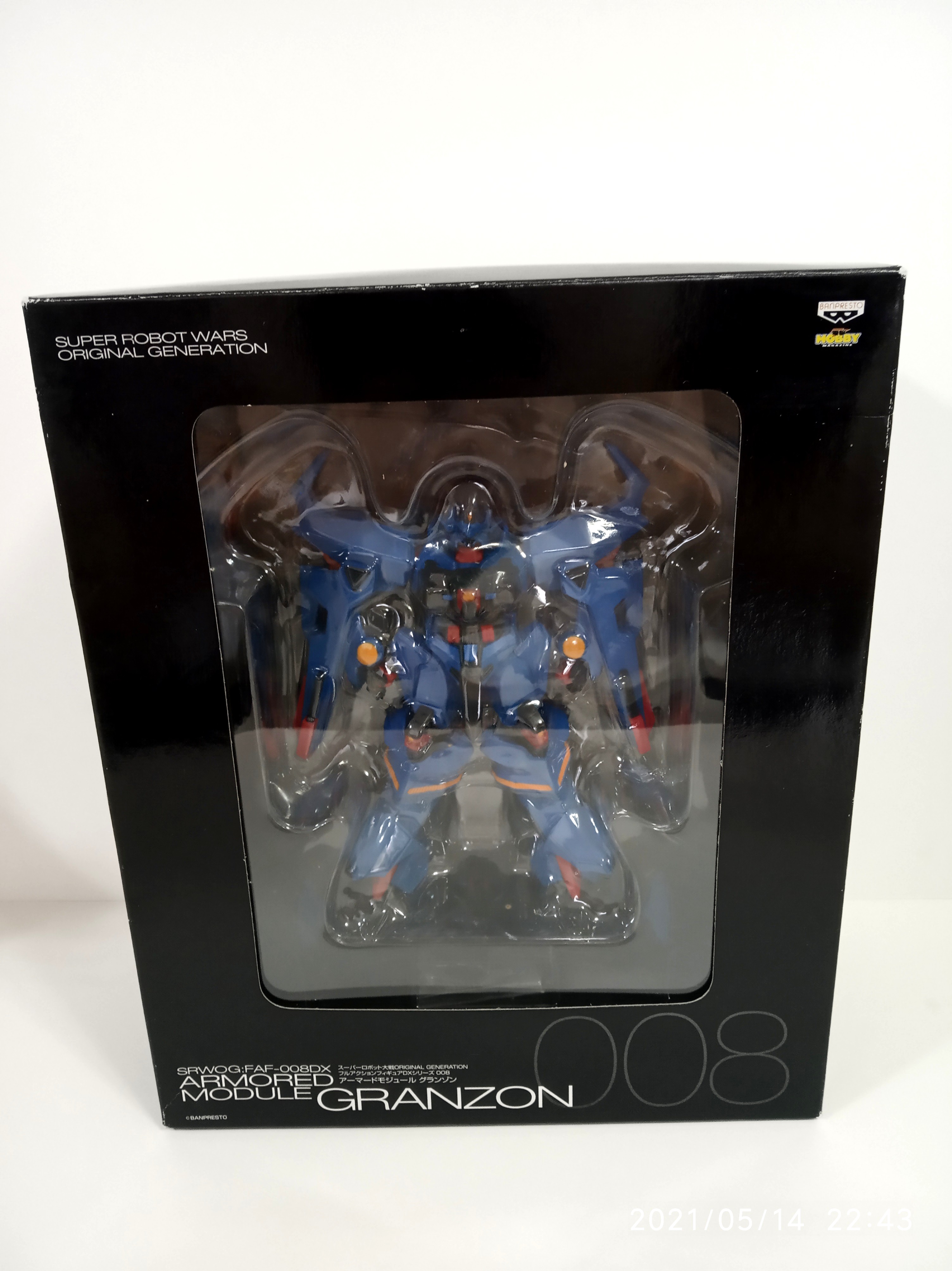 超級機械人大戰OG SRW OG FAF-008DX ARMORED MODULE GRANZON Robot war 