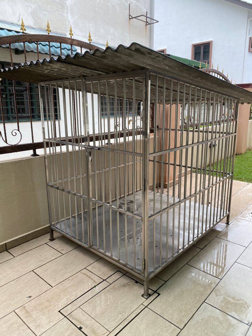 Stainless steel dog cages sale