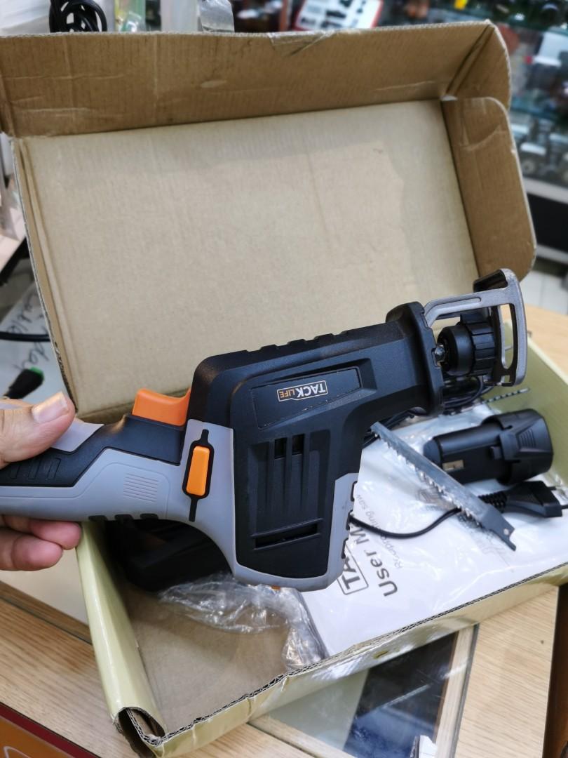 TACKLIFE 12V MAX Reciprocating Saw With Clamping Jaw RES001 Display Set ...