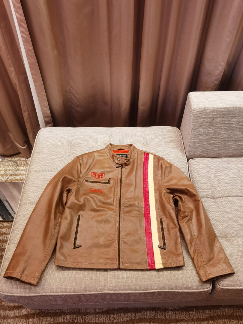 tag huer by dakota leather jacket