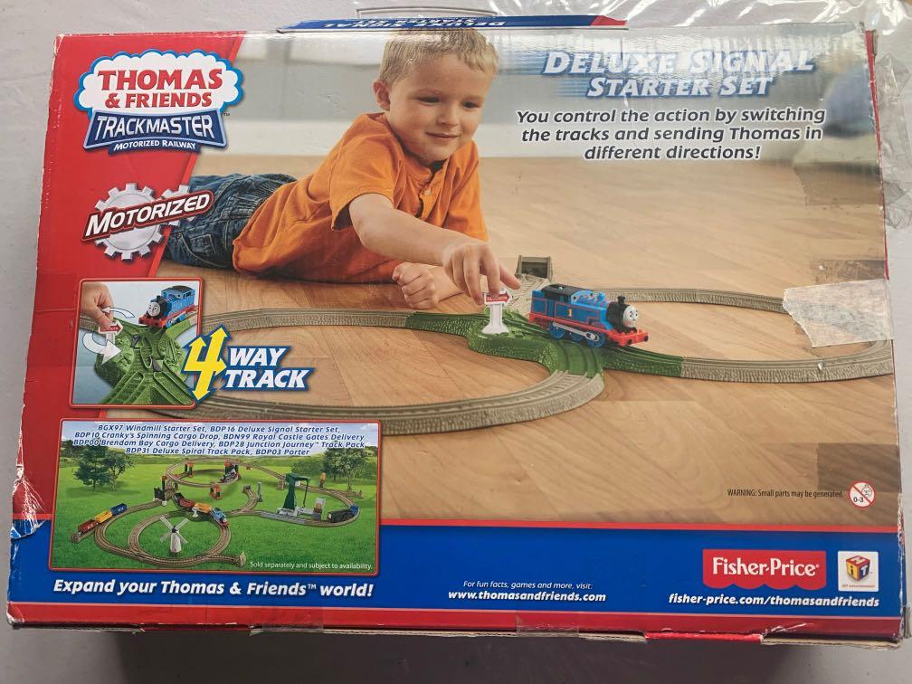Thomas & Friends Trackmaster Deluxe Signal Master Set, Hobbies & Toys ...
