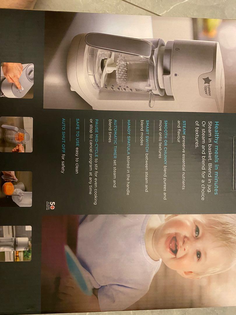 Tommee Tippee food steamer blender, Babies & Kids, Nursing & Feeding