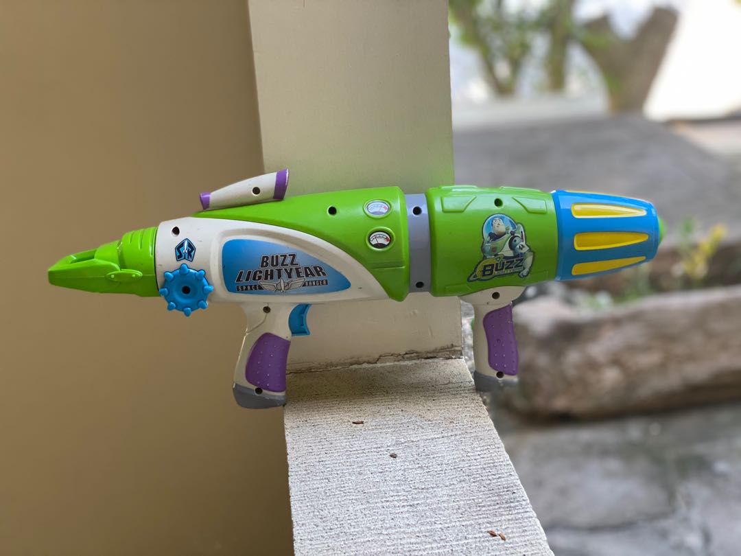 Buzz lightyear foam shop nerf gun