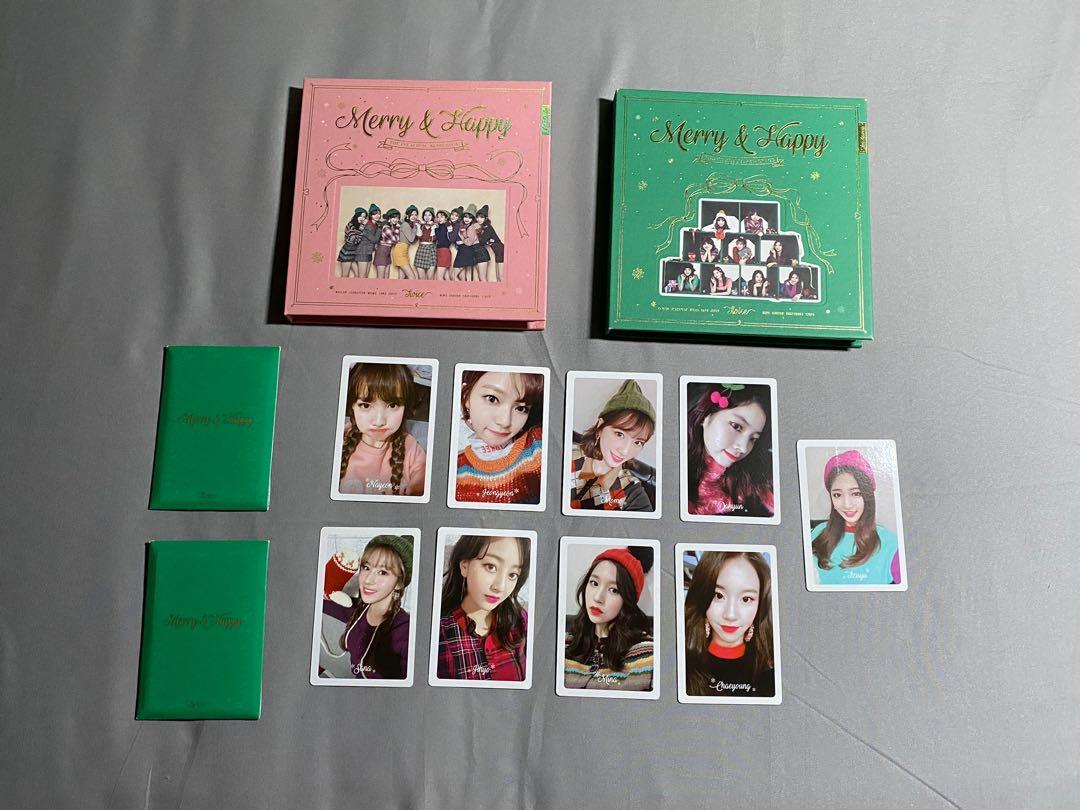 Twice Merry And Happy Complete Album Hobbies Toys Memorabilia Collectibles K Wave On Carousell