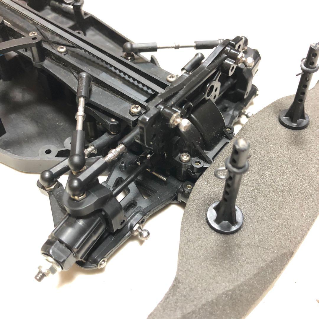 Used Vintage Tamiya RC Car TA04 belt drive 4WD, Hobbies & Toys, Toys