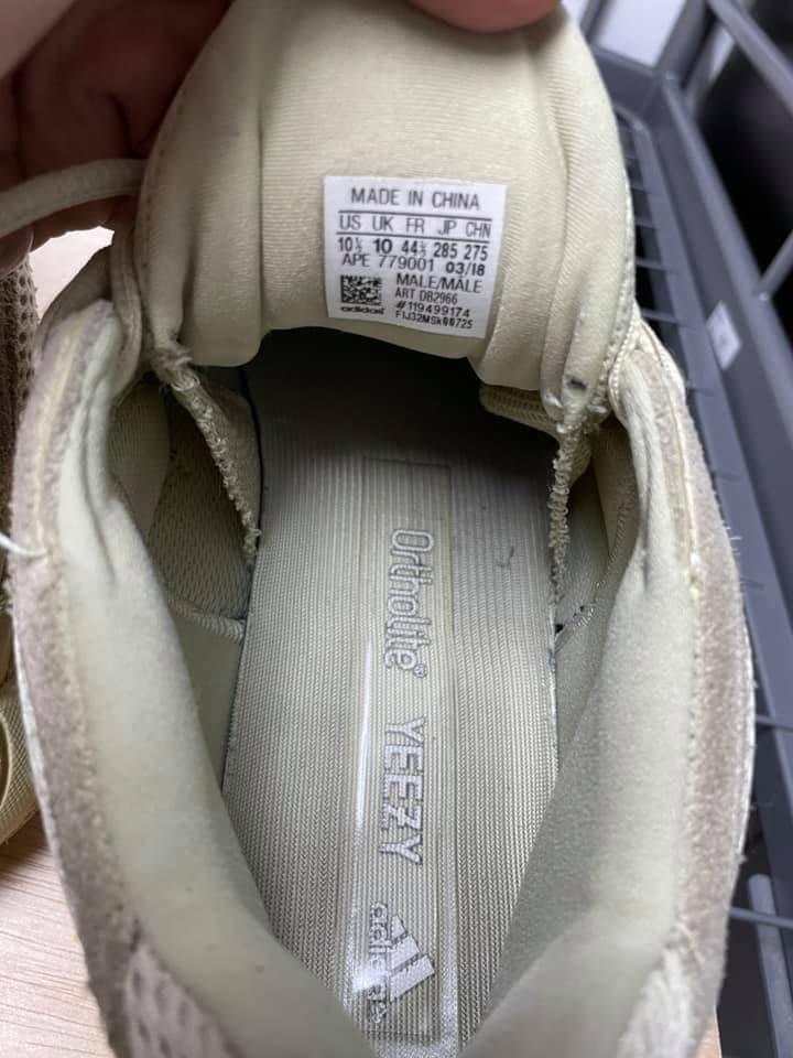Adidas yeezy top ortholite yellow