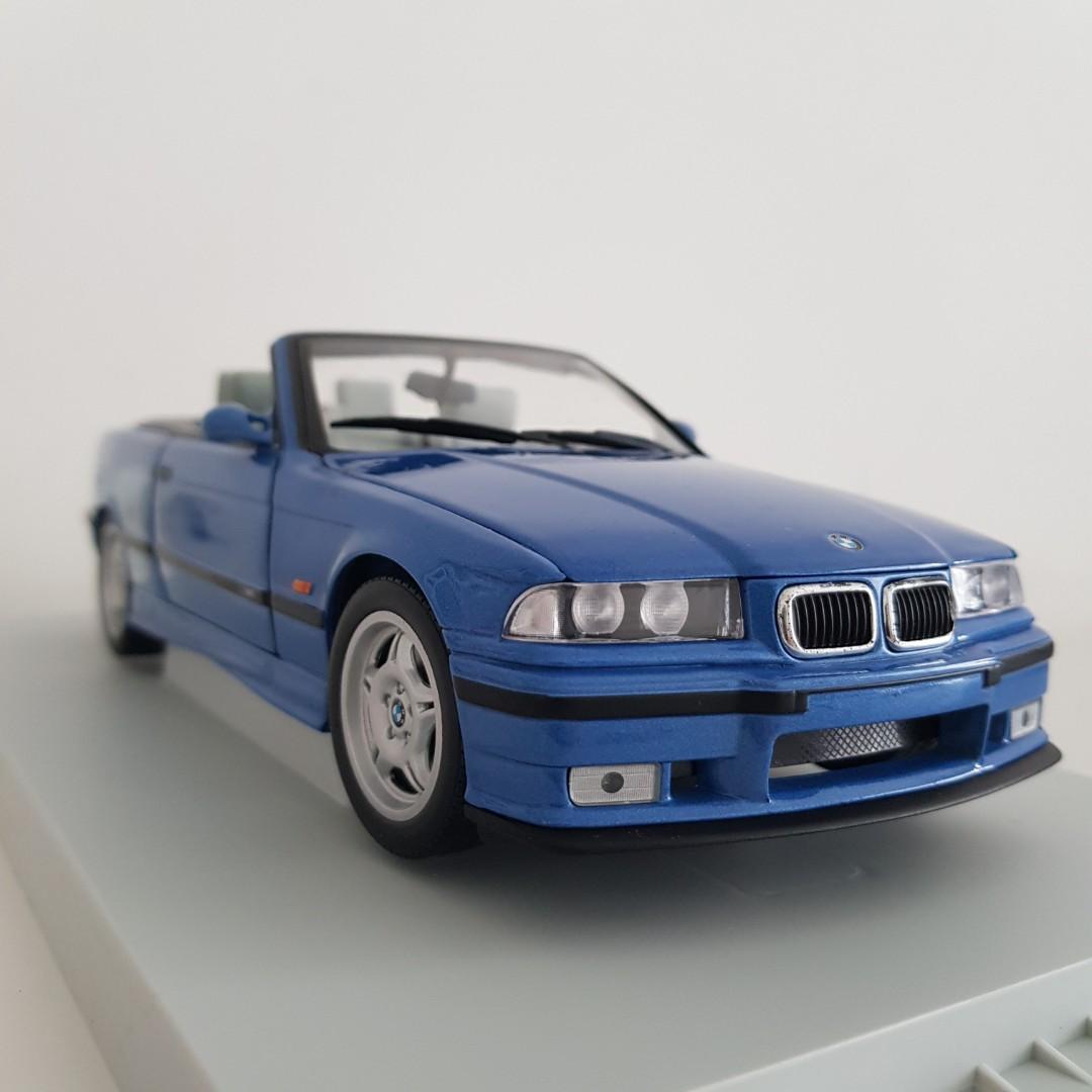 MW M3 E36 Cabriolet – UT Models – Échelle 1/18 – Techno Violet - Jeux & Jouets