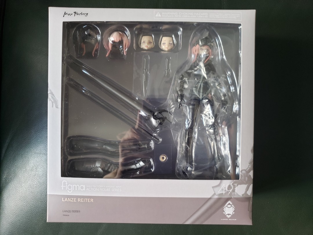 全新日版figma 491 LANZE REITER FALSLANDER neco 暗黑槍騎兵