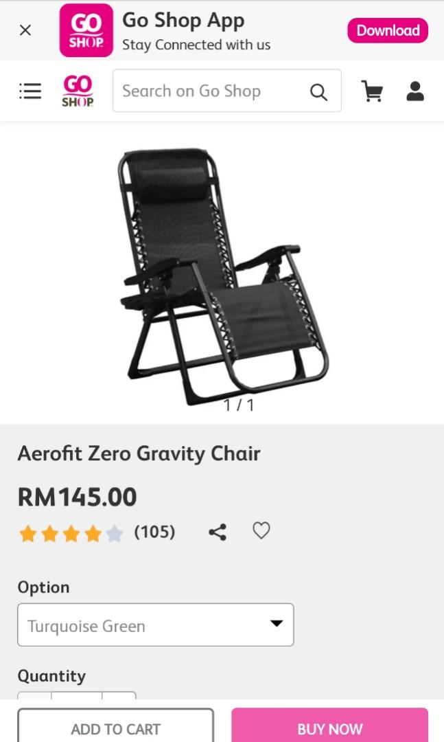 Aerofit zero gravity chair shop