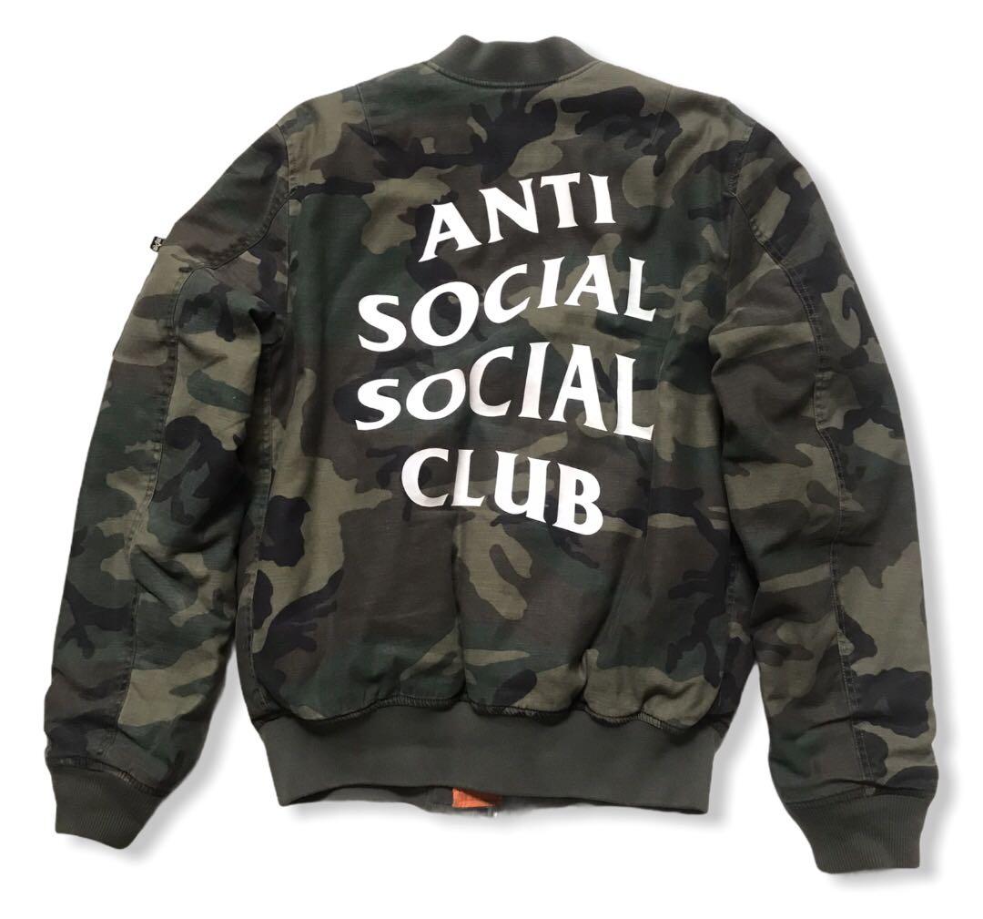 Anti social social best sale club alpha industries