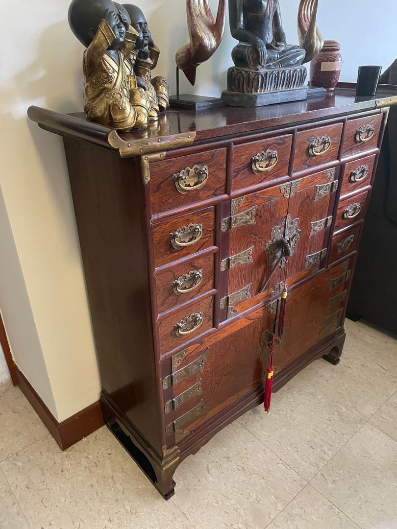 Antique Korean Medicine Cabinet Furniture Home Living Home