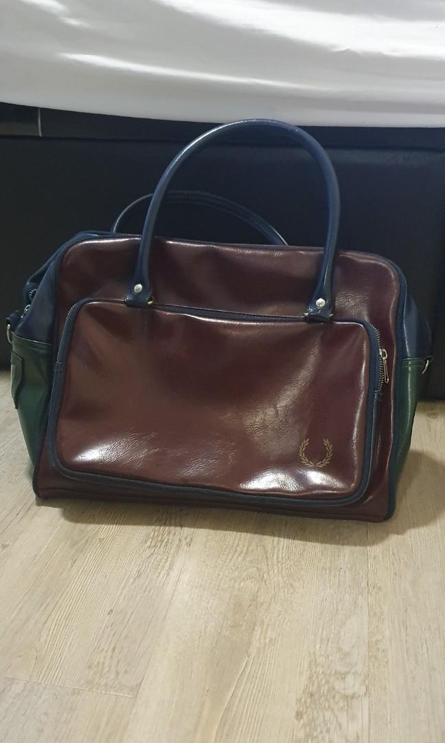 Fred perry holdall bag sale on sale