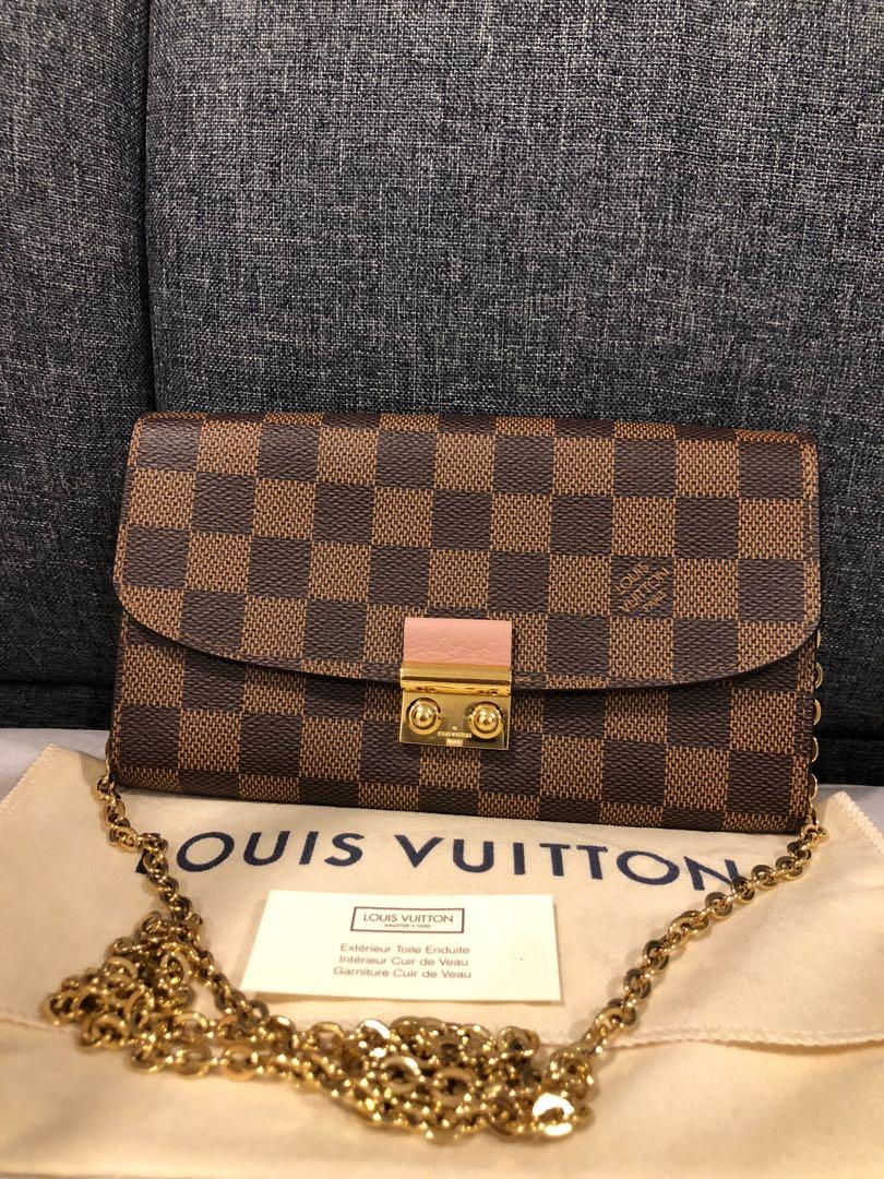 Louis Vuitton LV Croisette Chain Wallet WOC