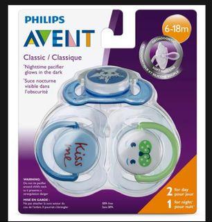 Avent Classic Pacifier 3's