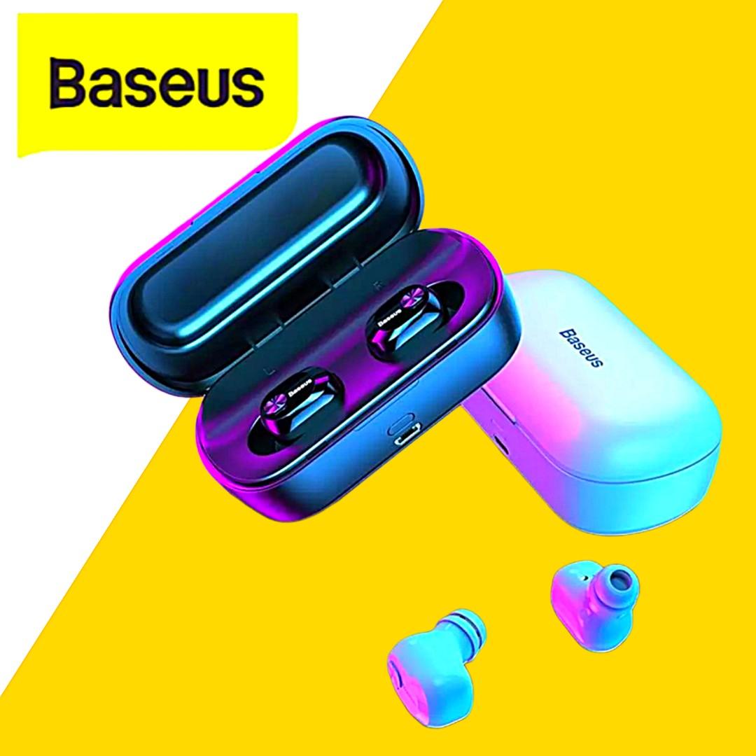 Baseus Encok W01 Wireless Bluetooth 5.0 In Ear Earbuds White