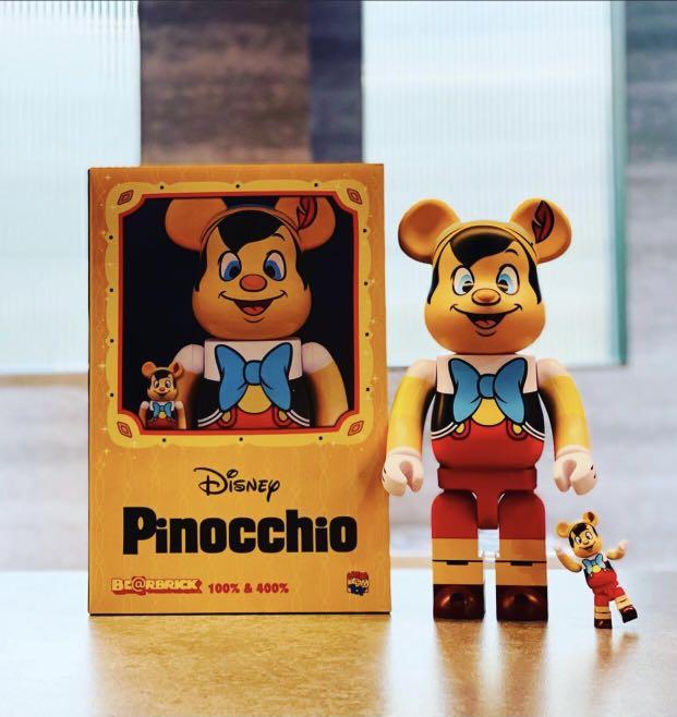 Bearbrick Disney Pinocchio 木偶奇遇記400% 100% 1000%, 興趣及遊戲