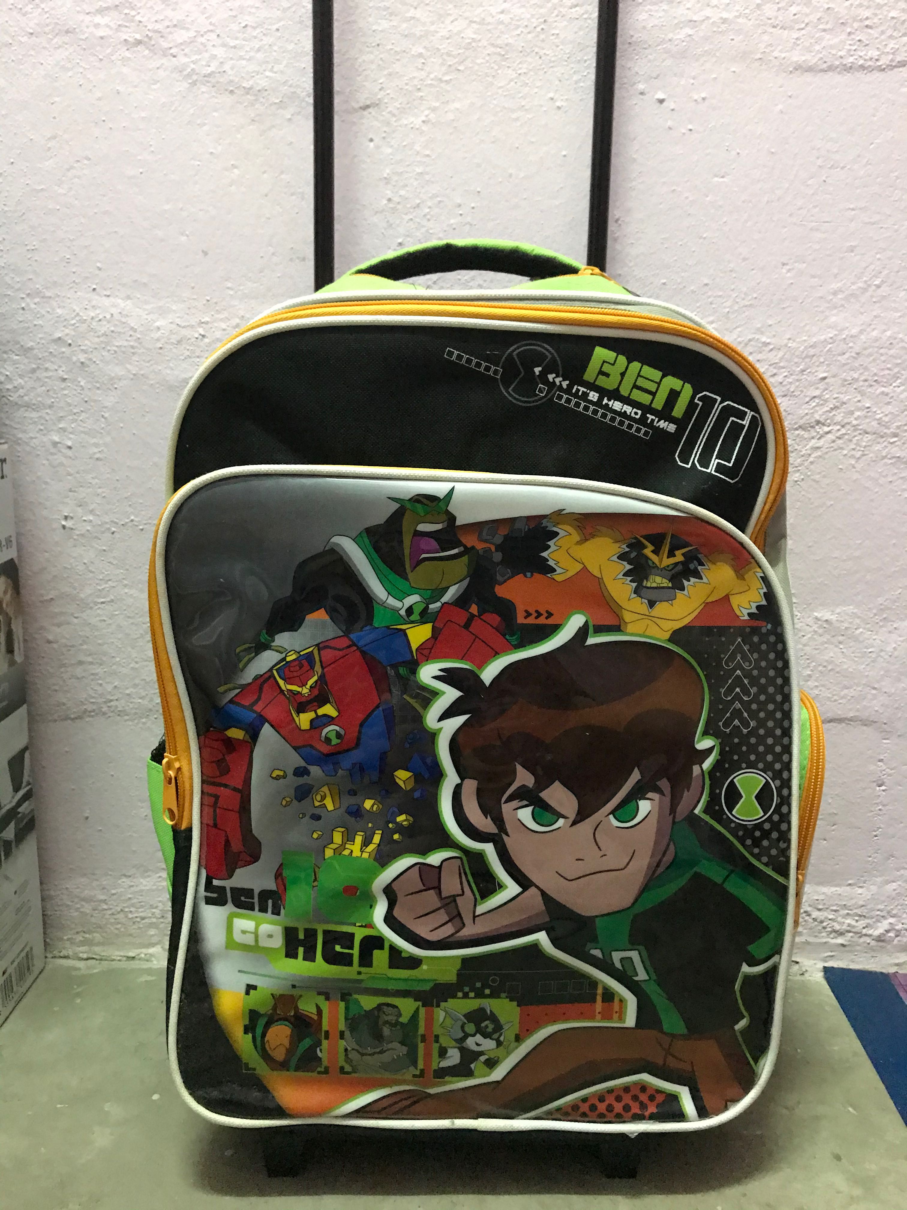 Ben 10 trolley school on sale bag