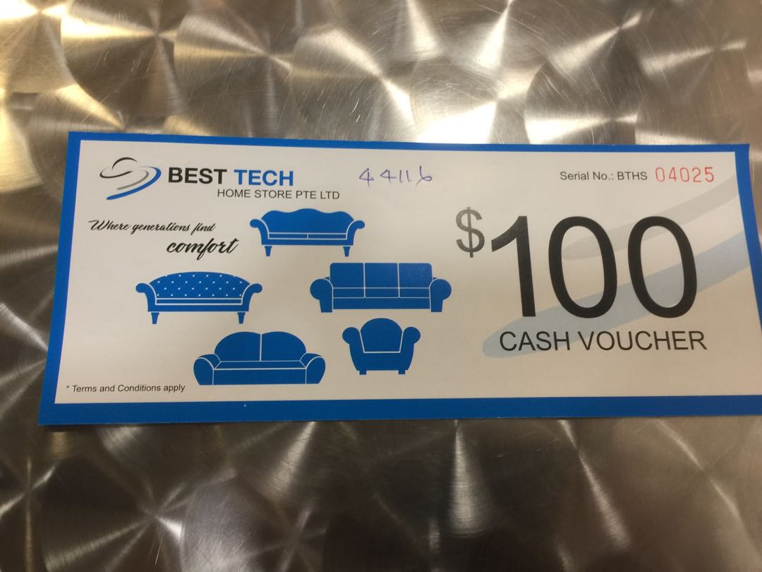 Best tech Home store voucher, Tickets & Vouchers, Vouchers on Carousell