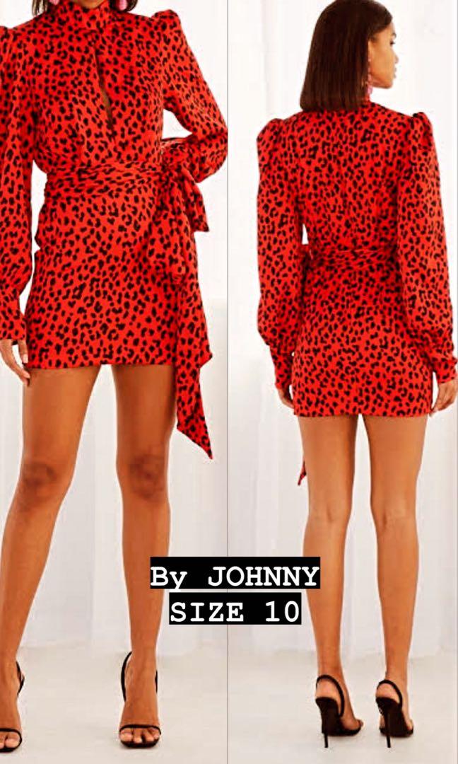 by johnny leopard dress
