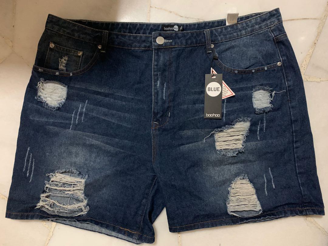 BooHoo Blue Ladies Denim Shorts, Women 